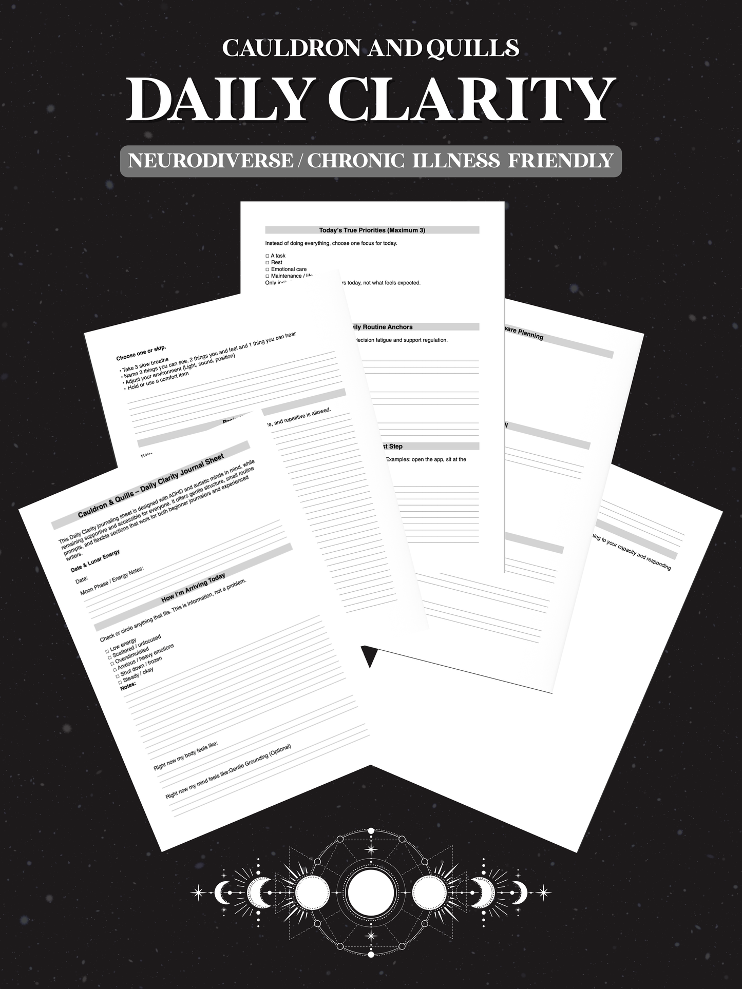 Daily Clarity Worksheet