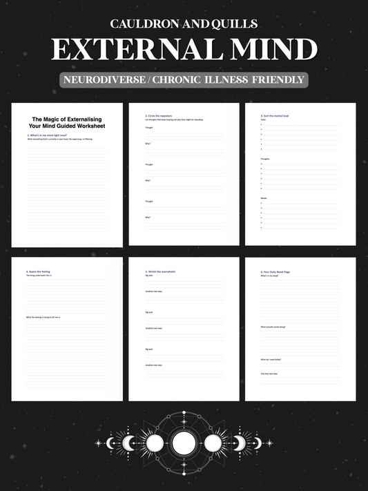 External Mind Worksheet